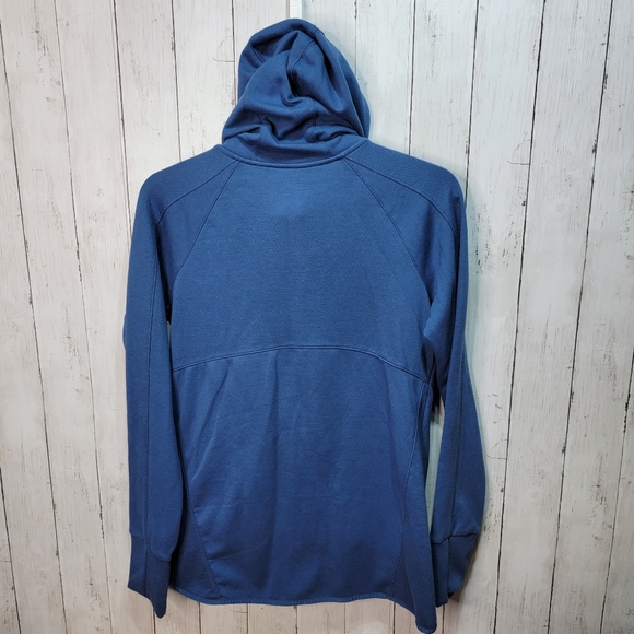 New! Tek Gear Women's Blue Athletic Knit Full Zip Jacket Size Medium. - Picture 8 of 9